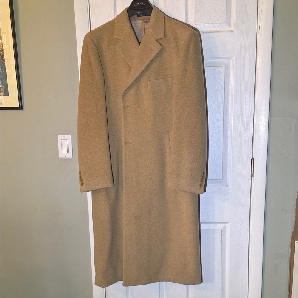 Ralph Lauren Men's Camel Hair Trench Coat
